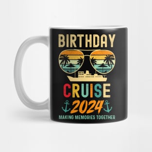 Birthday Cruise  2024 Squad Family Vacation Summer Mug